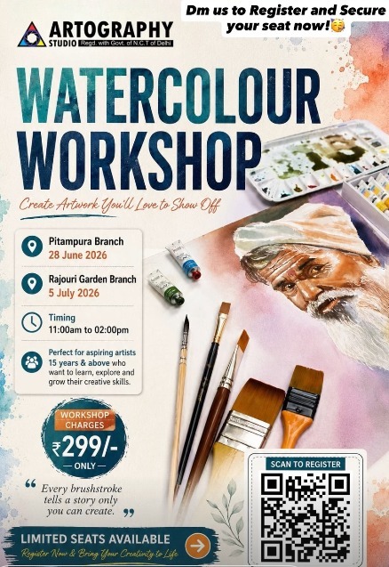 Artography Studio-Watercolour Workshop