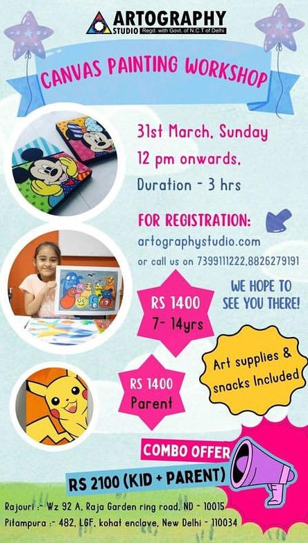 Artography Studio-Canvas Painting Workshop