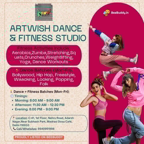Artwish Dance & Fitness Studio: Dance and Fitness Classes