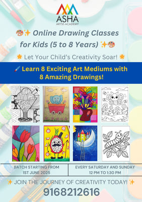 Asha Academy  -  Drawing Classes