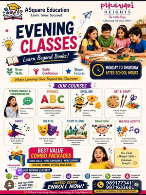 Asquare education-Online Evening Classes for Kids