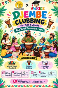 Awkidz-Djembe Drumming Clubbing