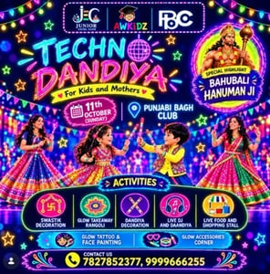 Awkidz-Techno Dandiya for Kids and Mothers