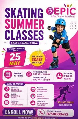 BEPIC After School-Skating Summer Classes for Kids