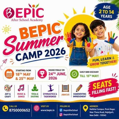 BEPIC After School-Summer Camp 2026