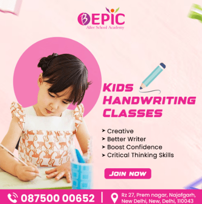 BEPIC After School-Kids Handwriting Classes