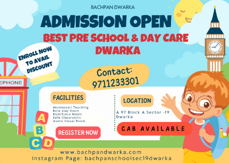 Bachpan Play School-Admission Open 2024-2025