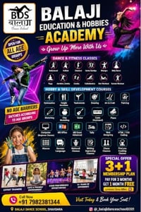 Balaji Education and Hobbies Academy-Kids Dance Fitness and Hobby Classes