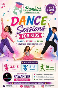 Bambinigram-Kids Dance Sessions