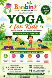 Bambinigram-Kids Yoga Classes