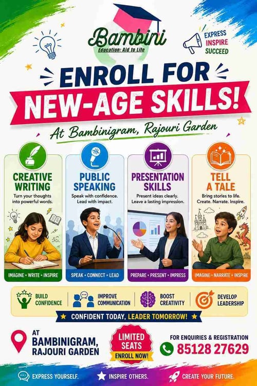 Bambinigram-New Age Skill Classes for Kids