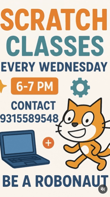Be a Robonaut  -  Scratch Programming Classes