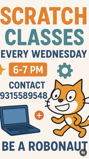 Be a Robonaut  -  Scratch Programming Classes