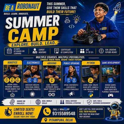 Be a Robonaut-Summer Camp 2026