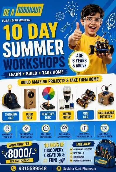 Be a Robonaut-Summer Workshop
