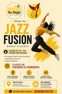 Bee Bright Activity Hub-Jazz Fusion Dance Classes for Kids