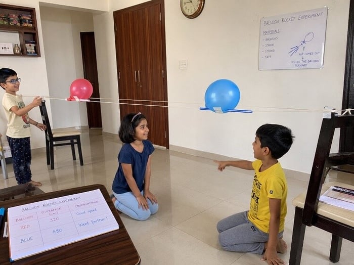 Balloon rockets
