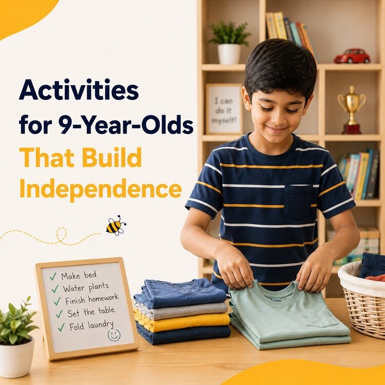 Activities for 9-Year-Olds That Build Independence