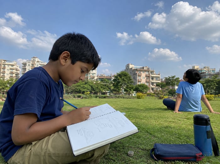 Cloud drawing and journaling