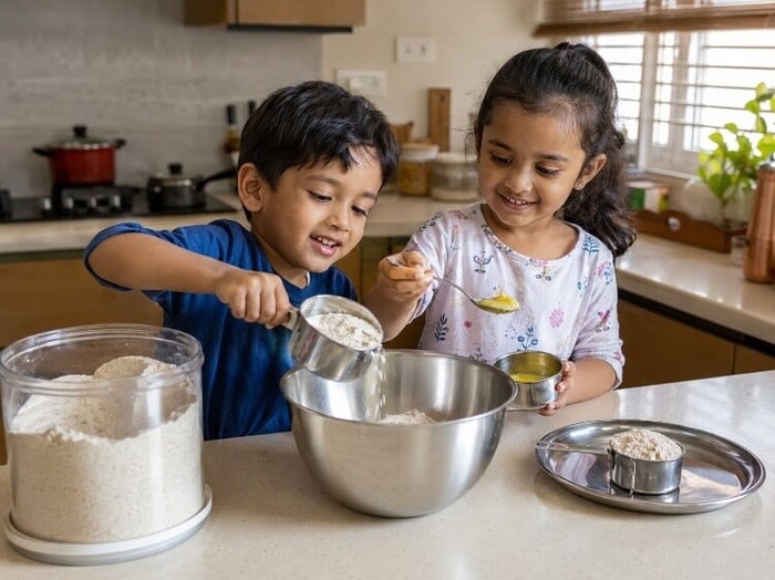 Cooking measurement helping