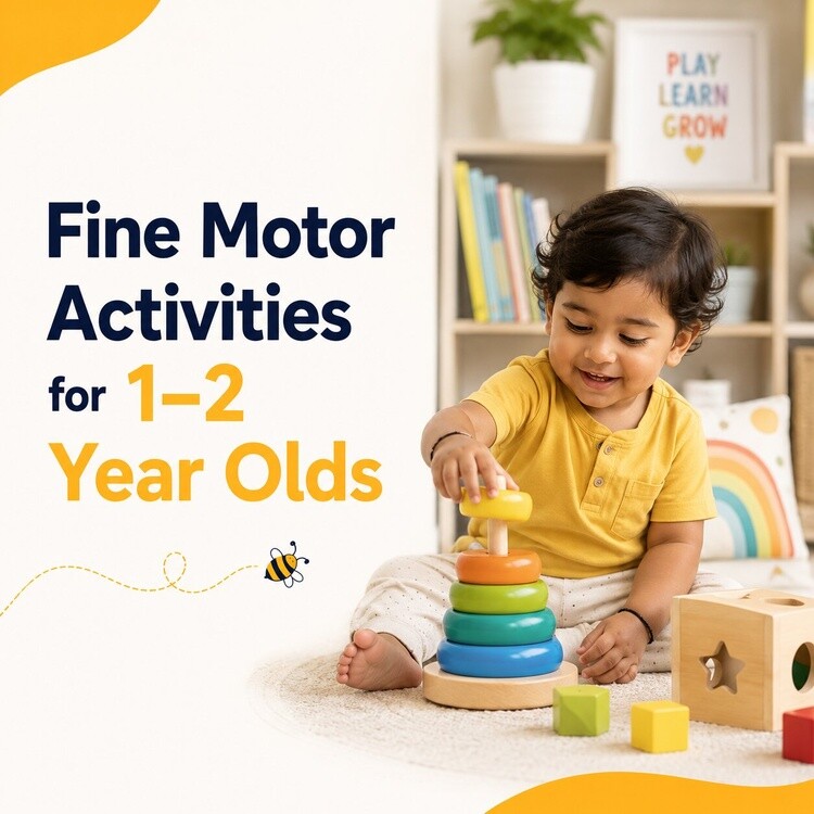 Fine Motor Activities for 1–2 Year Olds