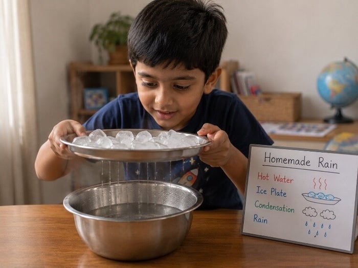 Homemade rain