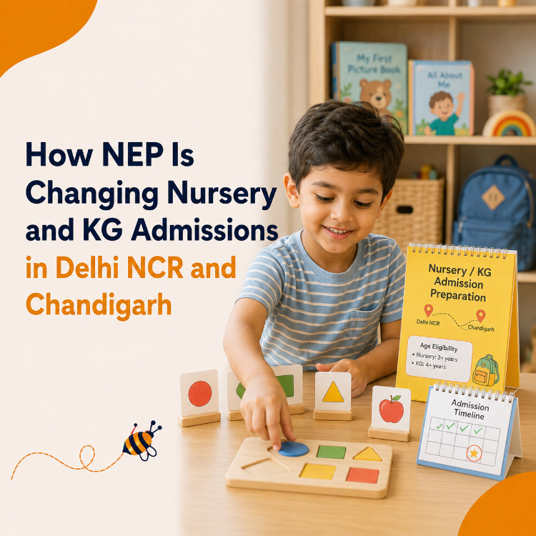 How NEP Is Changing Nursery and KG Admissions in Delhi NCR and Chandigarh