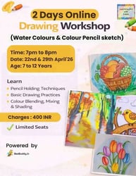 Learning Art with Ishita Online Art Academy-Drawing Workshop for Kids