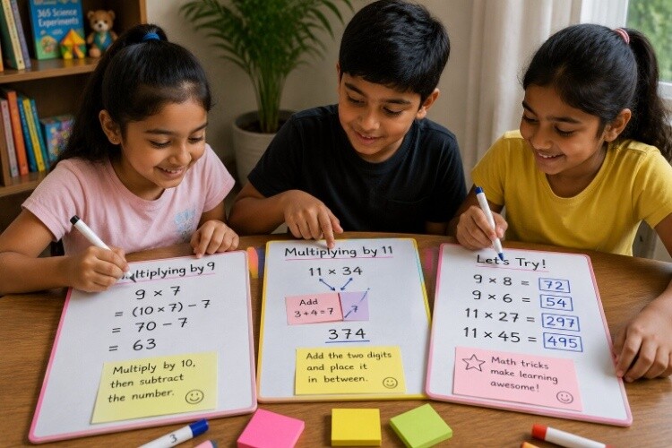 Multiplying two-digit numbers by 11