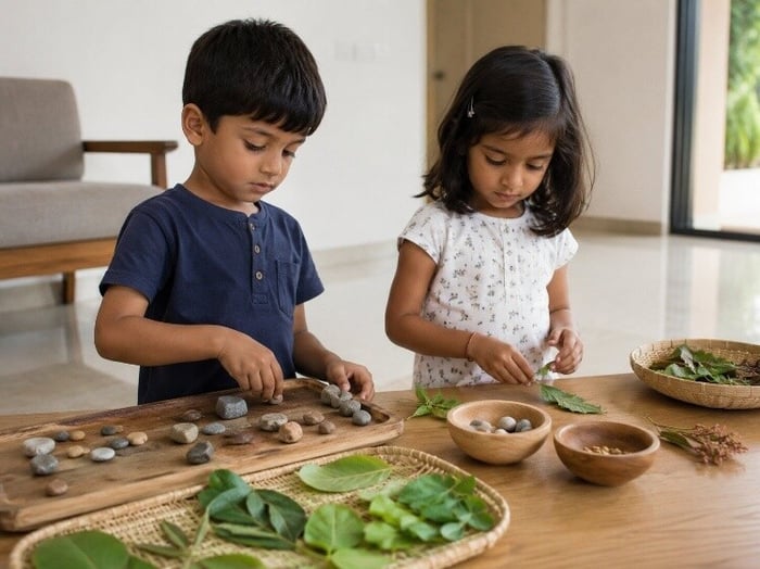 Nature collections and sorting