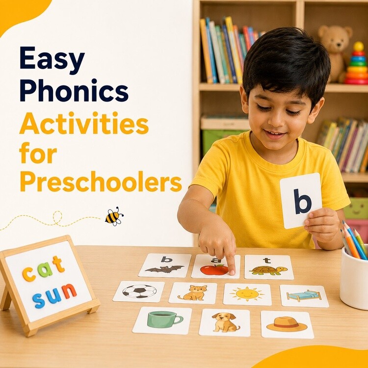 Easy Phonics Activities for Preschoolers