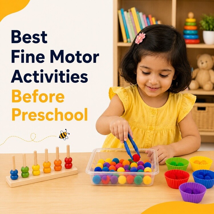 Best Fine Motor Activities Before Preschool