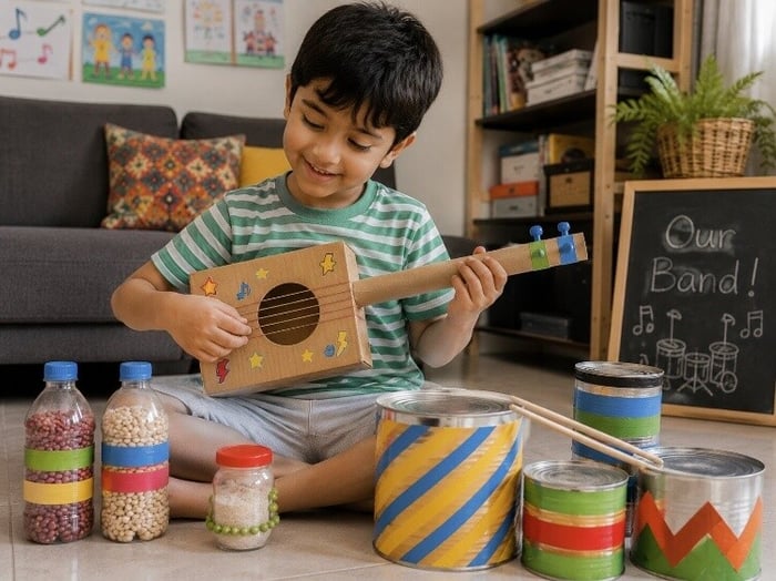 Recycled instrument making