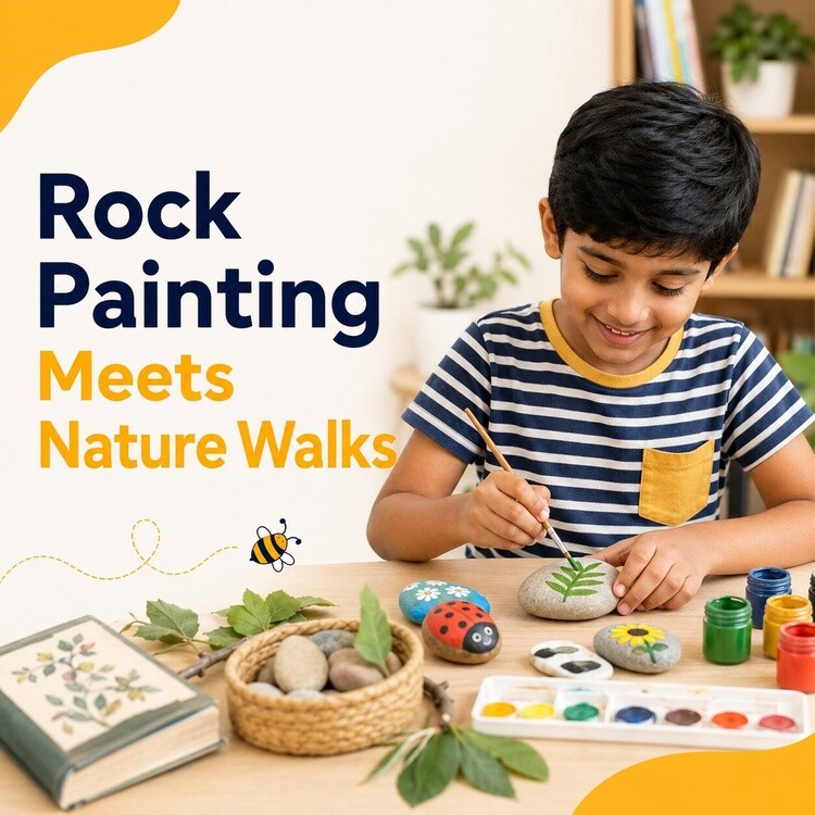 Rock Painting Meets Nature Walks