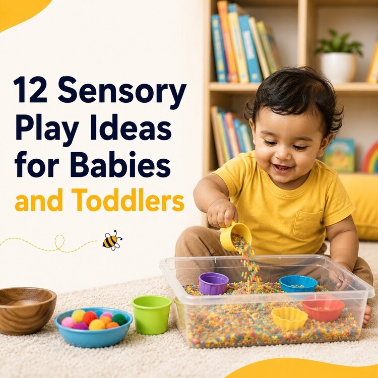 12 Sensory Play Ideas for Babies and Toddlers