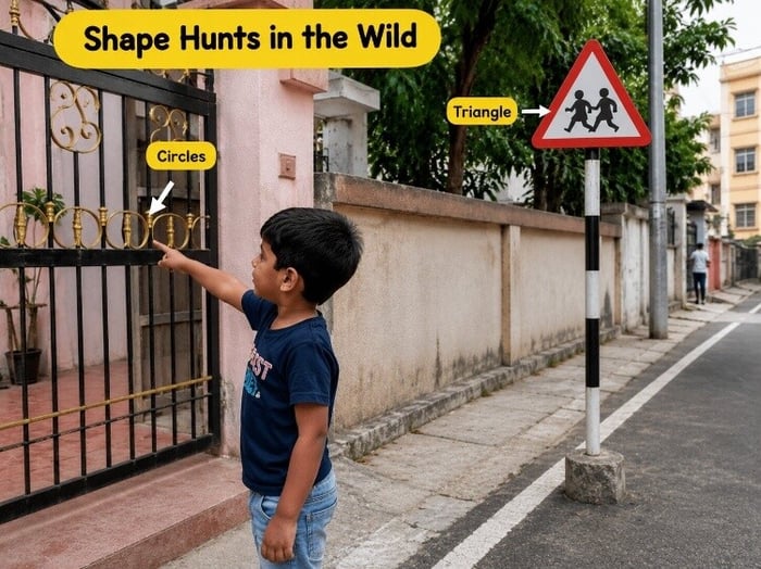Shape hunts in the wild