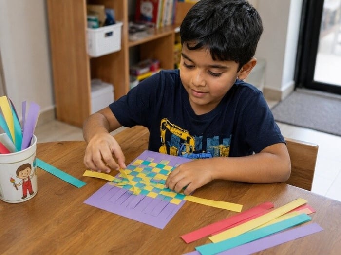 Simple weaving 