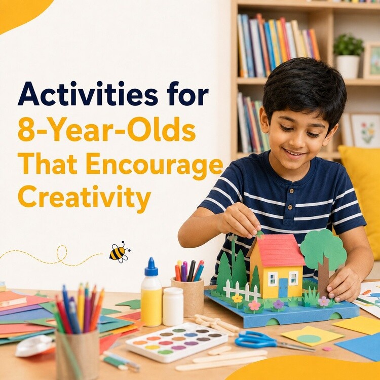 Activities for 8-Year-Olds That Encourage Creativity