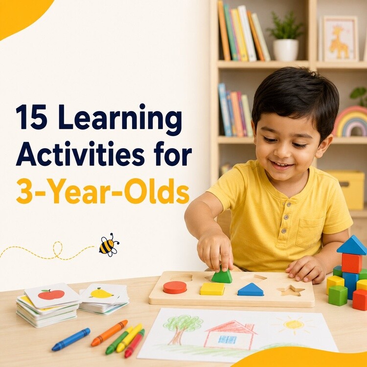 15 Learning Activities for 3-Year-Olds