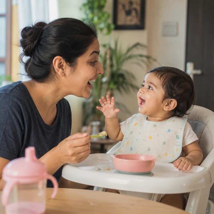Speaking to Child