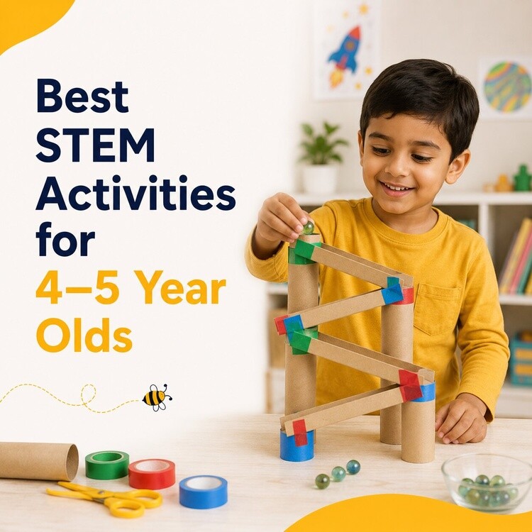 Best STEM Activities for 4–5 Year Olds