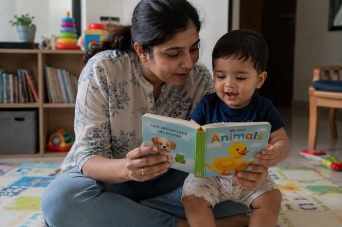 Board books and repetition