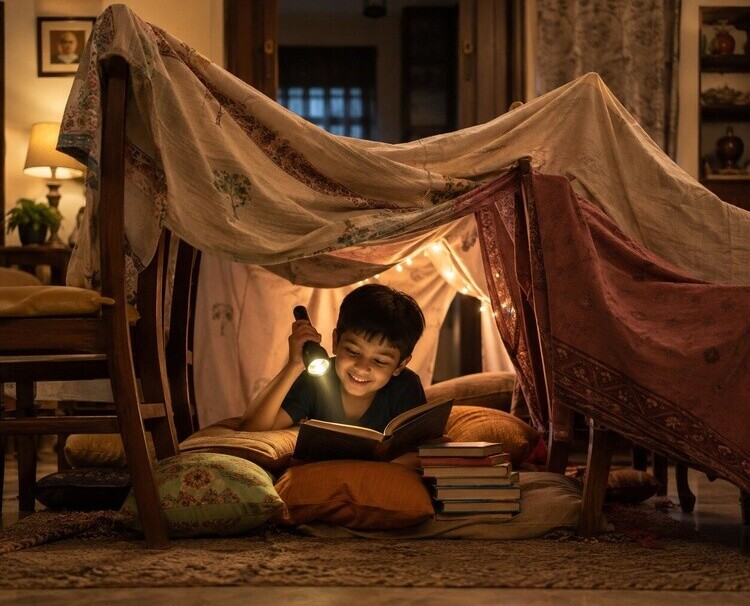 Studying in Night