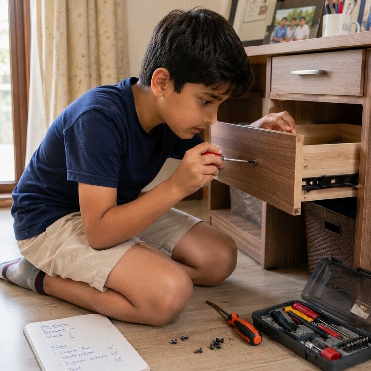 Fixing stuck drawer