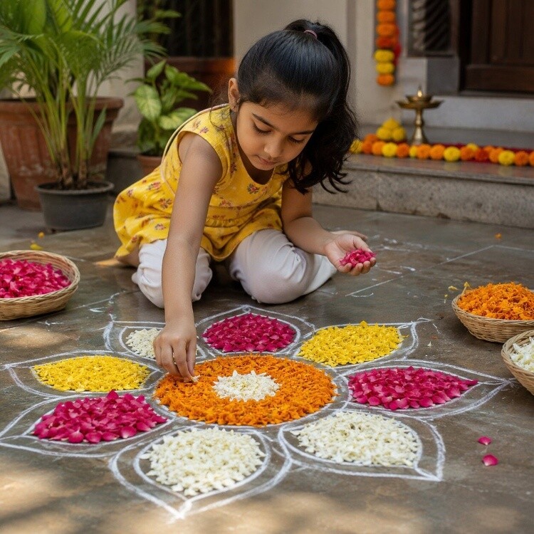 Flower petals