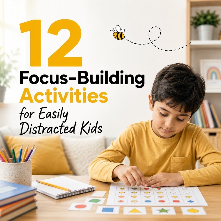 12 Focus-Building Activities for Easily Distracted Kids