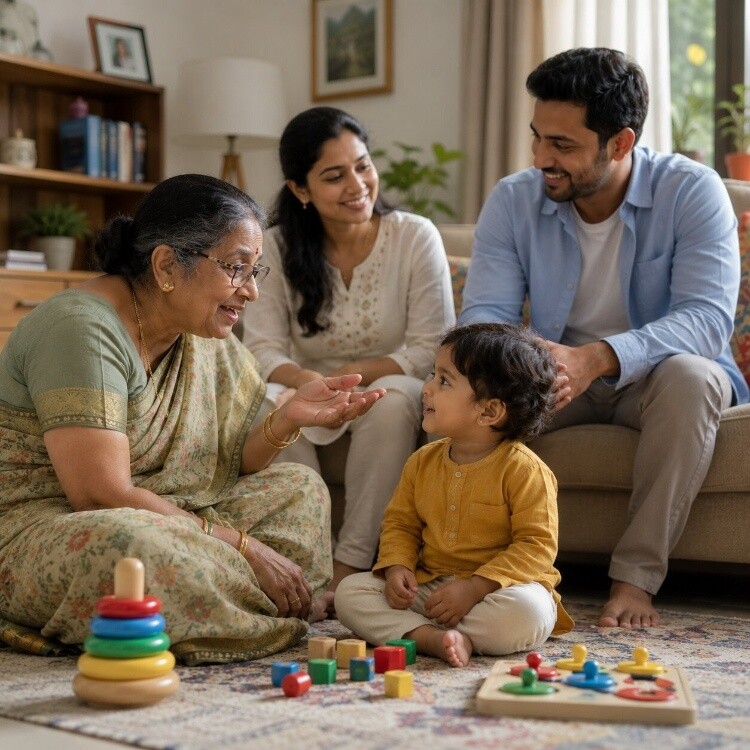 Grandparent speaking