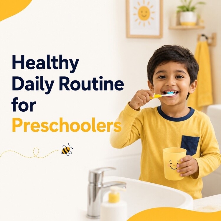 Healthy Daily Routine for Preschoolers