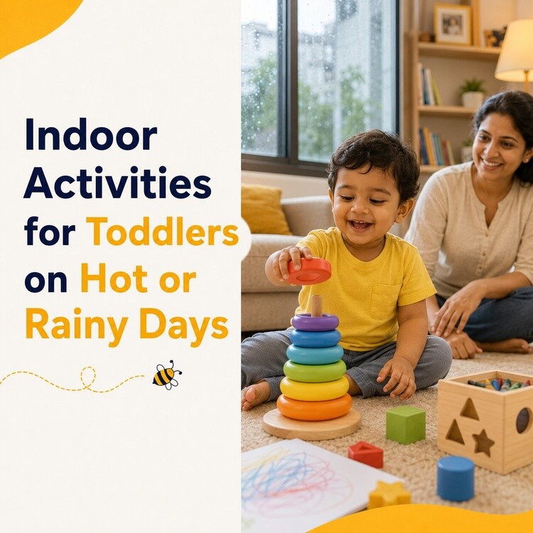 Indoor Activities for Toddlers on Hot or Rainy Days
