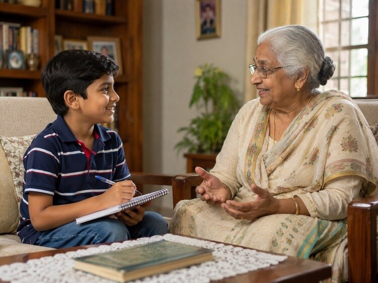 Interviewing Grand Parent